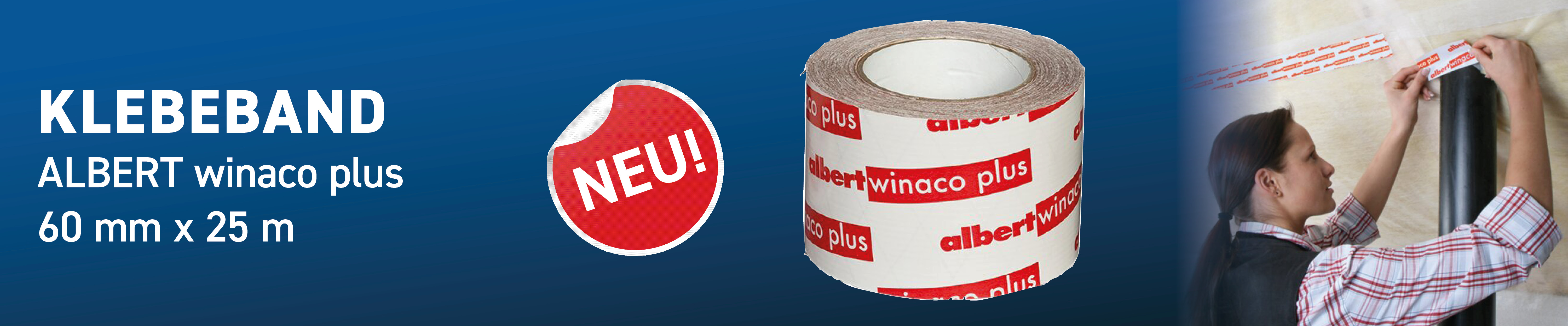 Klebeband ALBERT winaco plus