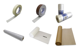 Abdeckbänder, Abdeckmaterial